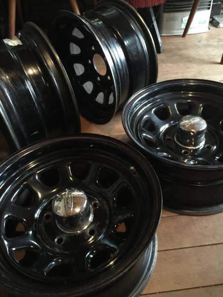 デイトナ ホイール 5穴 15-7JJ USA シボレーアストロ 中古