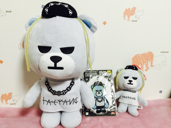 KRUNK BIGBANG BIG ぬいぐるみ 35cm SOL ヨンベ 3点セット