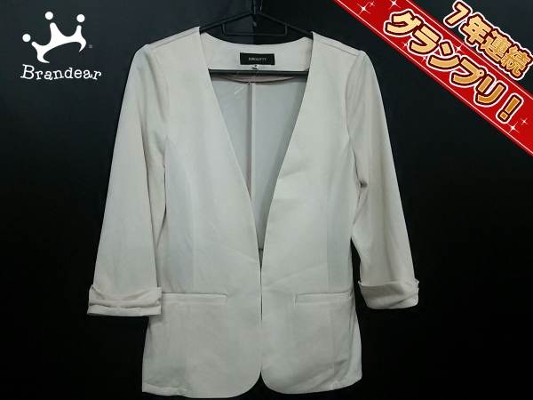 ジャスグリッティー ジャケット 2 レディース アイボリー