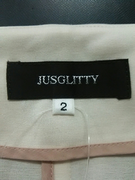 ジャスグリッティー ジャケット 2 レディース アイボリー