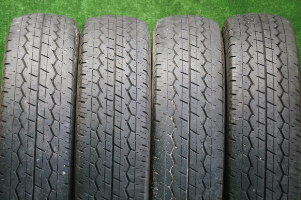 ★送料無料★195/80R15　107/105L　8.5分山　4本　DV01　5849O4