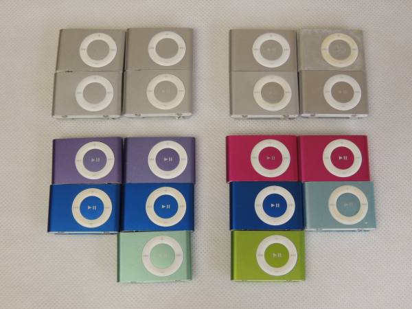 Apple アップル iPod shuffle 第2世代 GB不明 18台 ジャンク Apple