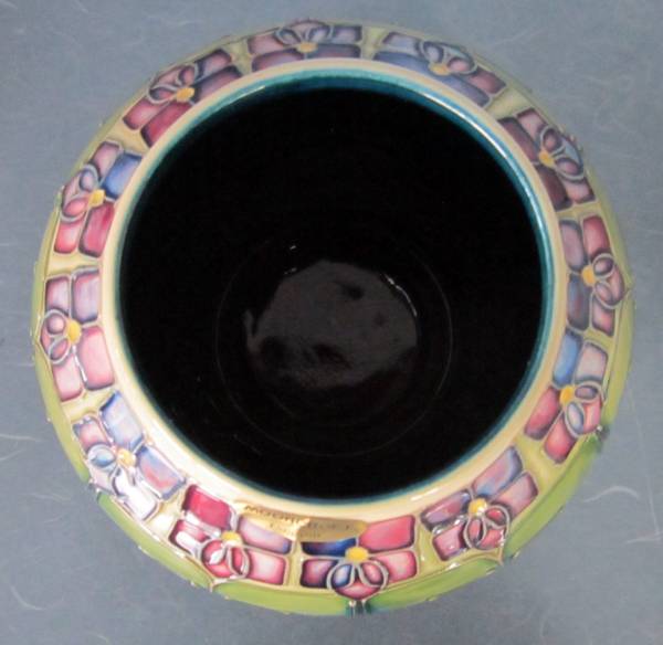 デッドストック】MOORCROFT ムーアクロフト 花瓶 陶器 D【90】 【公式