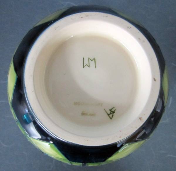 デッドストック】MOORCROFT ムーアクロフト 花瓶 陶器 D【90】 【公式