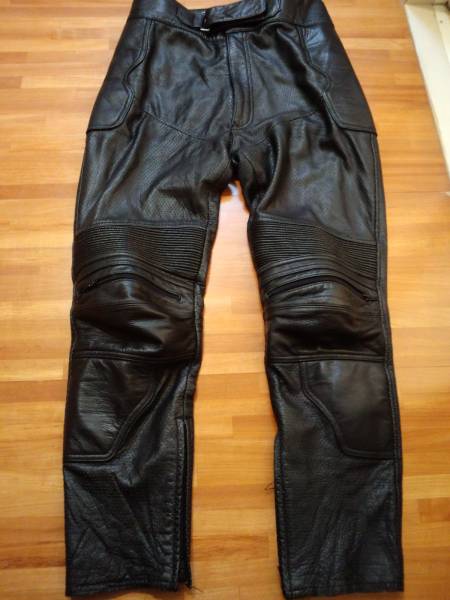 MOTO FIELD牛革パンチングレザーパンツ ウエスト84㎝ LLサイズ