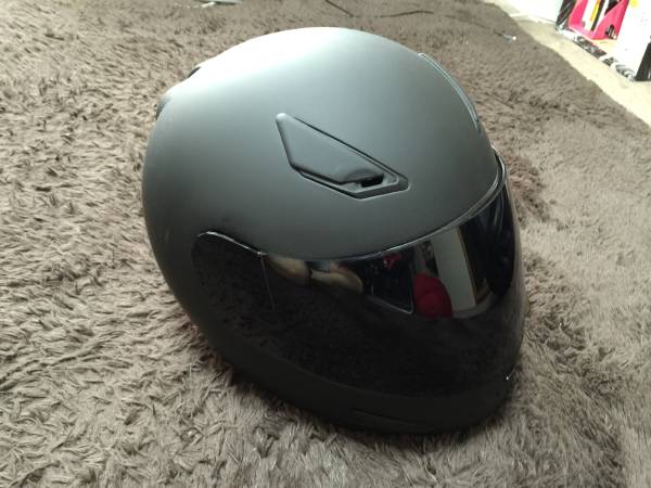 中古！フルフェイスヘルメット艶消しブラック XXL