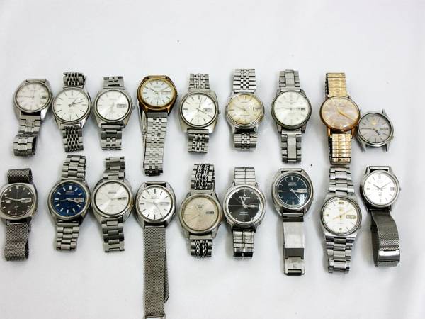 セイコー メンズ 腕時計 18本セット 5 アクタス LM 等 中古 大