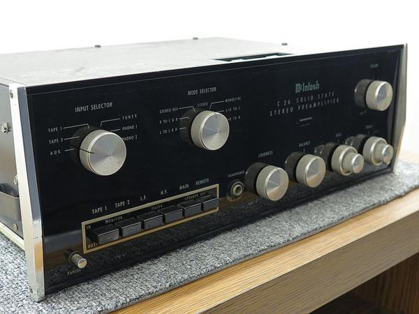 McIntosh C26 プリアンプ マッキントッシュ 公式通販 最終値下げ