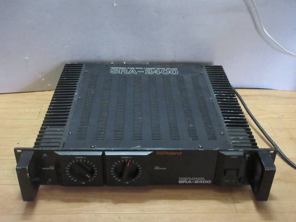 【中古】 Roland ステレオパワーアンプ SRA-2400 Yahoo!オークション Roland SRA-2400 Professional 「sra2400」の落札