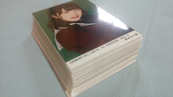 乃木坂46 渡辺みり愛 BLT. 生写真 フルコンプ24ヶ月72枚まとめ