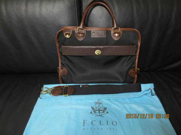 F.CLIOビジネスバック 美品 ブリーフケース、書類かばん メンズバッグ