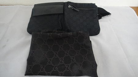 超激得，爆買い EN72 グッチ/GUCCI ウエストポーチ GG柄 キャンバス 黒(かばん、バッグ)｜売買されたオークション情報、yahooの商品情報をアーカイブ公開 - オークファン かばん、バッグ