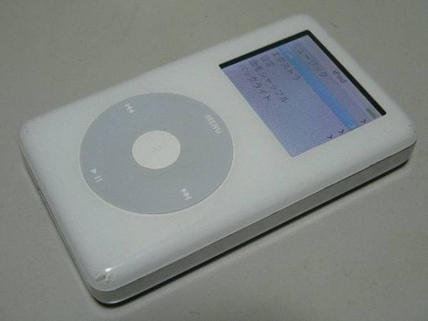 iPod 第4世代 A1099 カラー液晶 20GB 【公式通販】