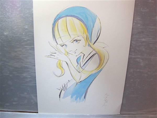 新造人間キャシャーン 上月ルナ 復刻原画 吉田竜夫 天野嘉孝(手描き