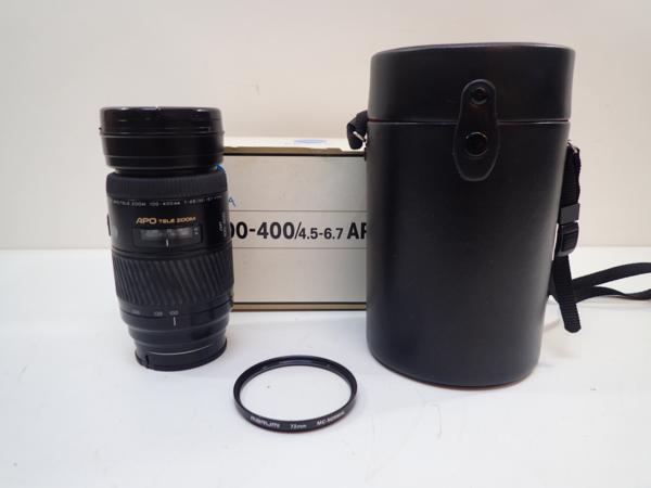 MINOLTA AF APO TELE ZOOM 100-400mm 1:4.5-6.7 ♪ 43D6B-1