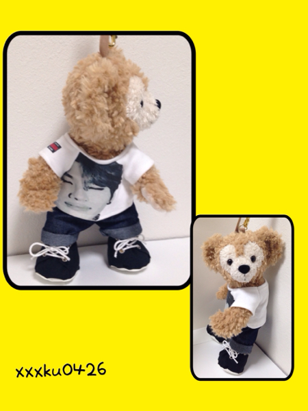 BIGBANG/ポーチダッフィー/グッズ風Tシャツ衣装/Ｄ-LITE/長居_1