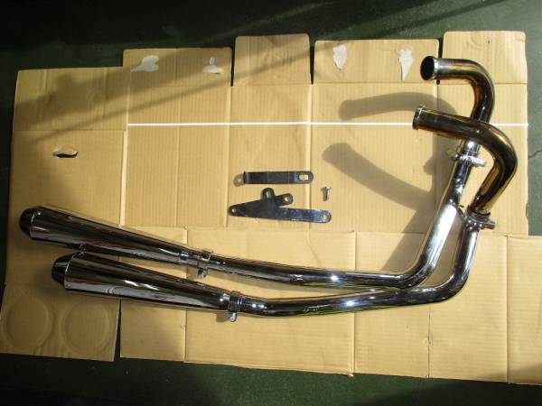 xs650sp アスコットストリートトラッカーエキゾースト