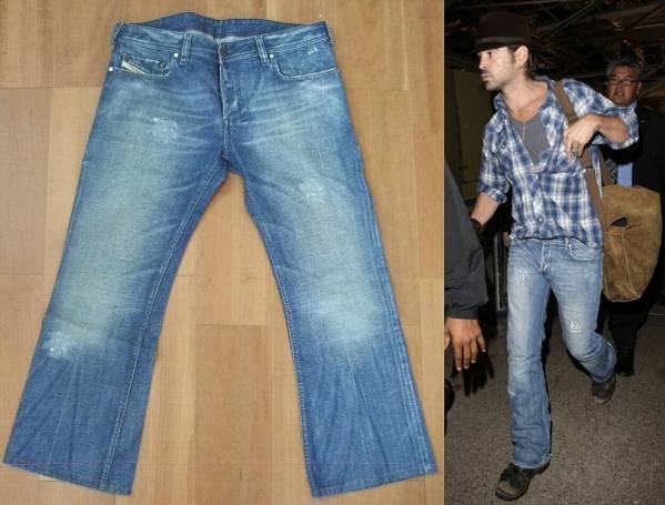 送料無料DIESEL★ColinFarrell着ZATHANジーンズディーゼルW34
