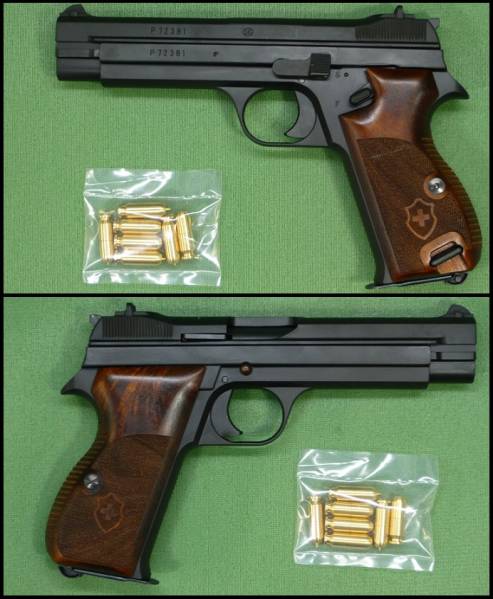 中古 CAW SIG-P210 発火式モデルガン (5mmキャップ仕様)