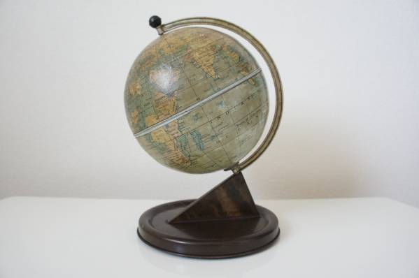 イギリス 古い地球儀 CHAD VALLEY チャドバレー ヴィンテージ