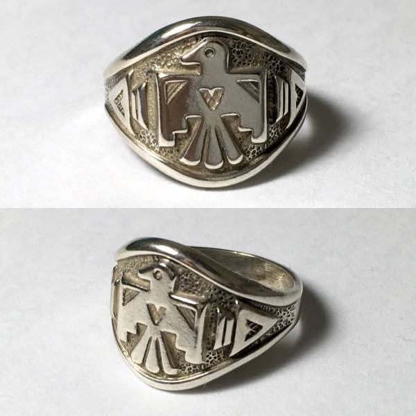 1950s ビンテージ サンダーバード リング 指輪●ベル社 10号