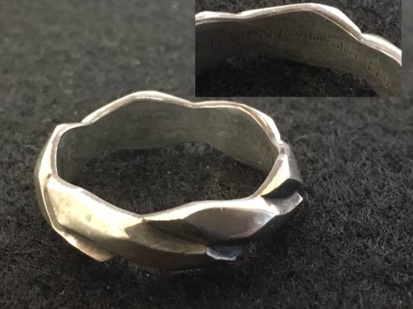 089 GARNI/ガルニ スターリングシルバー 指輪 メンズ 21号