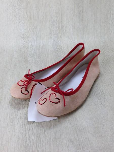 repetto◆フラットシューズ/37.5/BEG/スウェード/未使用