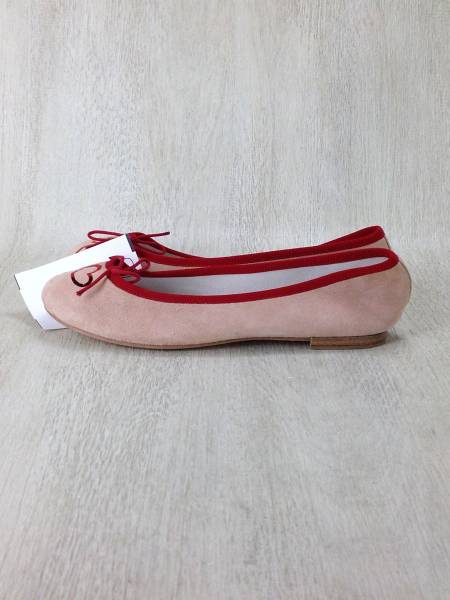 repetto◆フラットシューズ/37.5/BEG/スウェード/未使用
