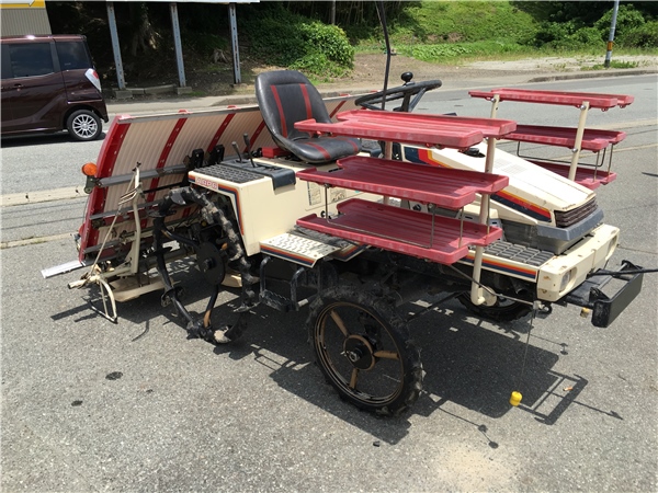 田植機 Yahoo!オークション - 「ヤンマー 6条」車体 (田植機) の 