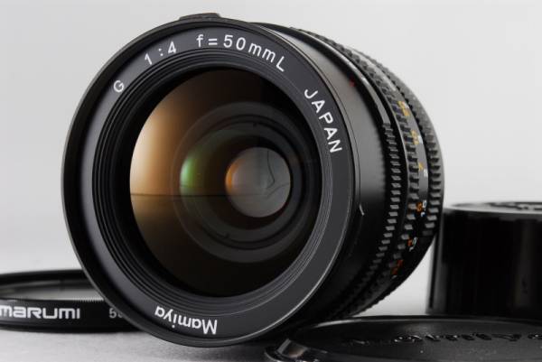 貴重☆超極上級☆マミヤ G 50mm F4 L☆New Mamiya 6用☆キャップ 当