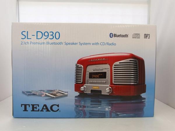 ティアック》 Bluetooth対応 CDラジオ ブラック SL-D930 ティアック