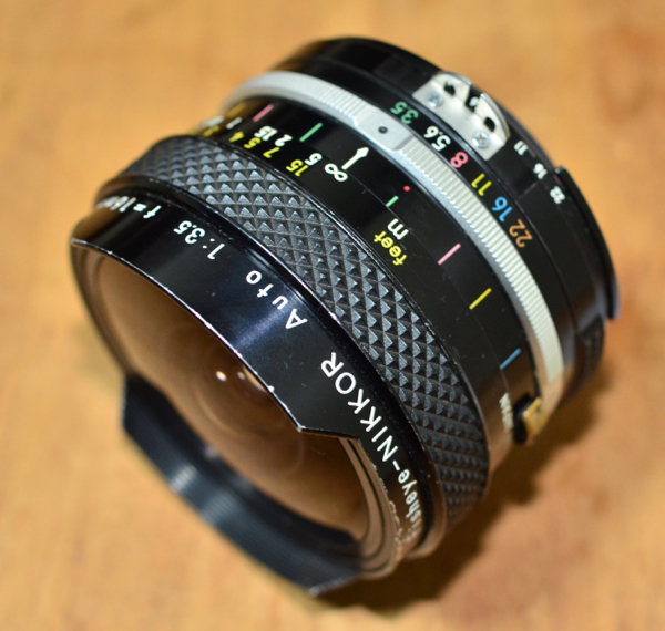 Nikon Fisheye-NIKKOR AUTO 16mm F3.5 魚眼 Nikon 16mm f/3.5 Fisheye