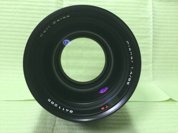極美品 CONTAX プラナー Planar 85mm F1.4 MMJ ＆ TELEPLUS MC4 レンズ
