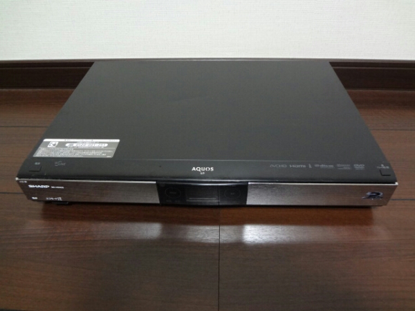 SHARP AQUOS HDD/BDレコーダー BD-HDW55 2010年製 500GB 500GB☆17年
