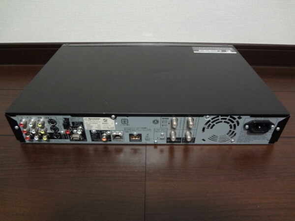 SHARP AQUOS HDD/BDレコーダー BD-HDW55 2010年製 500GB 500GB☆17年
