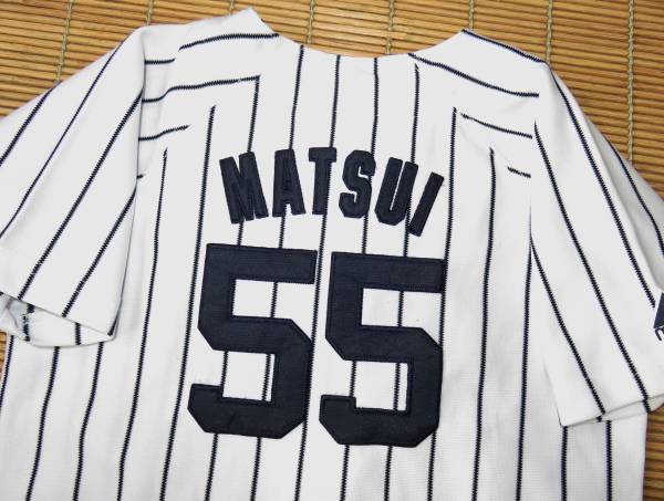 MLBヤンキース#55松井秀喜(巨人ヤンキース)ホーム用ユニフォーム 55