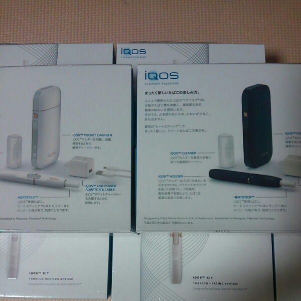 収録タイトル 【新品】 iQOS 本体 ネイビー2＆ホワイト5 アイコス 7