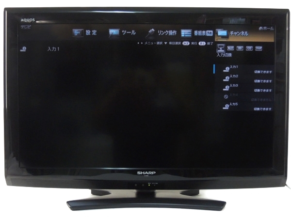 SHARP AQUOS LC-32E9 32型 液晶 TV ブラック 楽直Y1953935 ☆お得価格