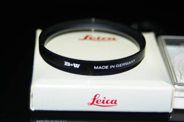 希少【60mm】B+W・ドイツ製ライカレンズ保護フィルター 010 1x