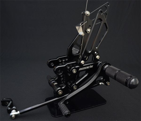 ZX-12R ZX12R 00-06 バックステップ rearsets Black or Silver ZX-12R