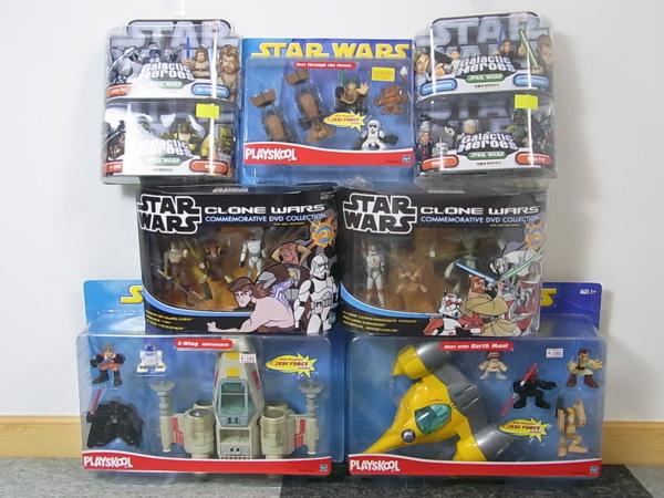 ◆STAR WARS◆プレイスクール フィギュア◆他9点セット◆た◆