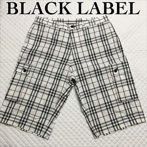 バーバリーブラックレーベル ノバチェック ハーフパンツ 79 BURBERRY