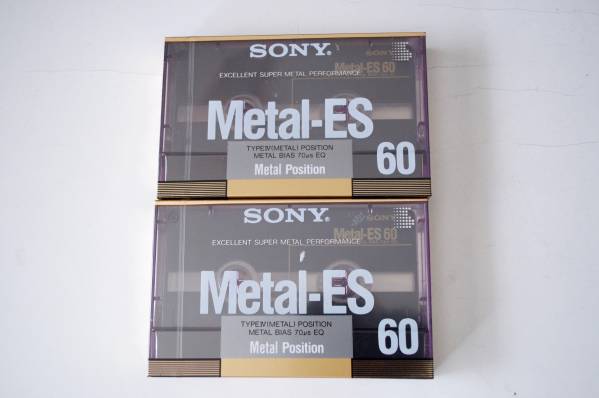 SONY Metal-ES 60 未開封2巻セット