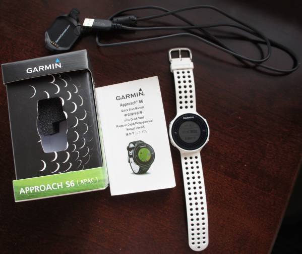 ガーミン Approach s6j ホワイト GARMIN White ウォッチ 時計