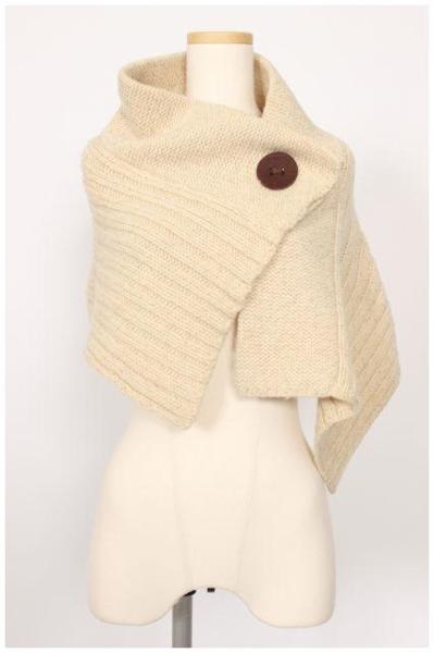 ゲンテンgenten　ニットストール[LZCL96920]