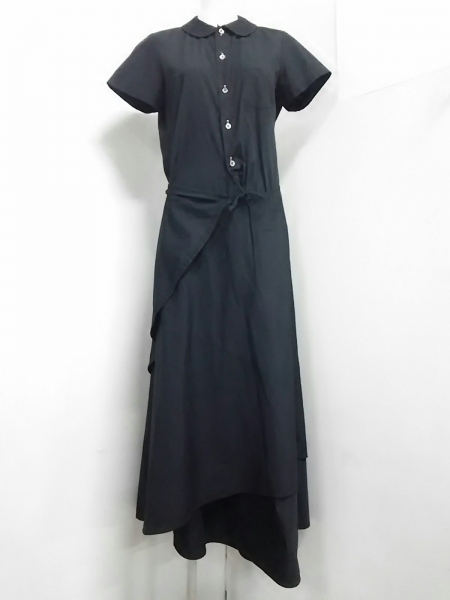 トリココムデギャルソン ワンピース レディース 美品 黒