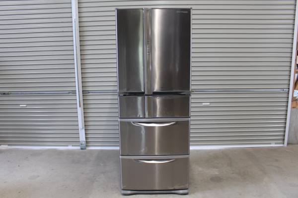 送無 National 冷蔵庫 NR-F450T-SR フレンチドア 観音扉 445L