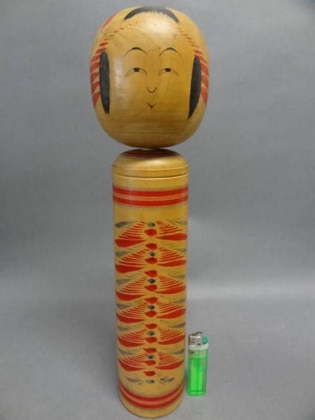 古こけし】 345 横山政五郎 1本 40cm 伝統工芸 こけし5本セット