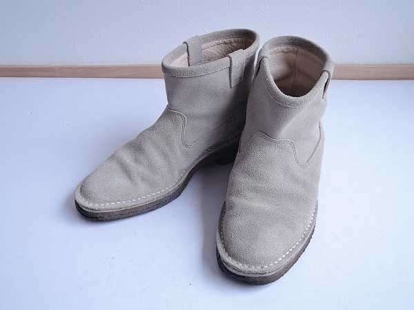 TOUJOURS トゥジュー*スウェードアンクルブーツ1/23.5*靴0716