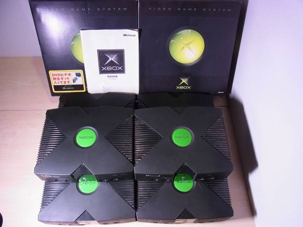 XBOX本体6台セット ジャンク 一部箱付 エックスボックス/B4942/3